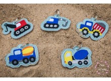 ITH Stickserie - Anhänger Baustelle